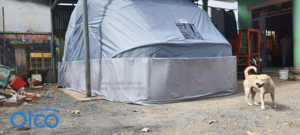 Foldable car canopy
