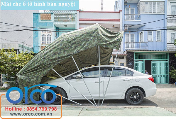 Foldable car canopy
