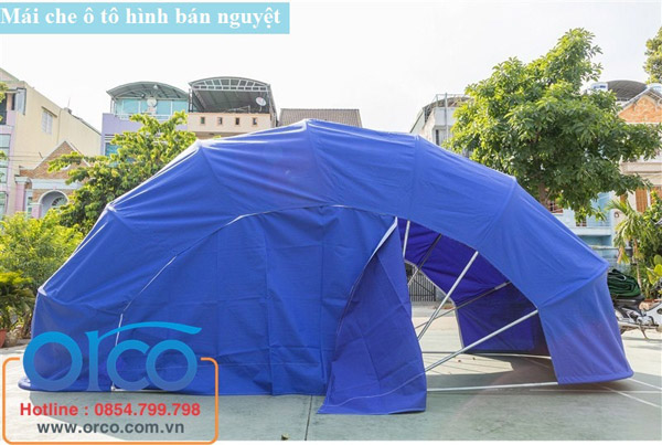 Foldable car canopy
