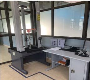 Rubber elasticity and elongation tester