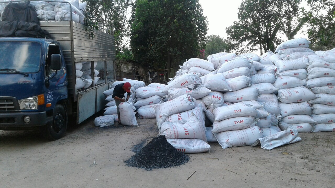 Rice ash husk