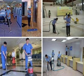 Apartment cleaning service after construction