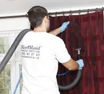 Colour curtain washing service