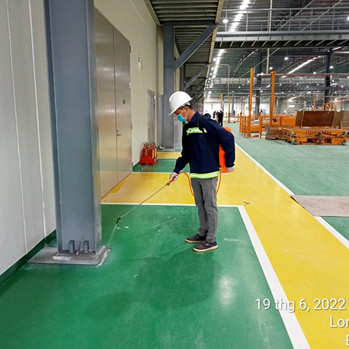 Industrial cleaning service