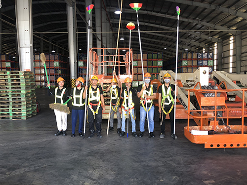 Industrial cleaning service