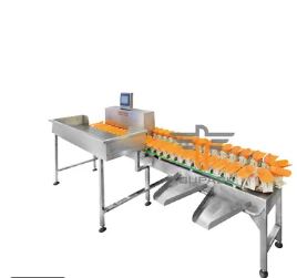 Conveyor belt weight sorting machine