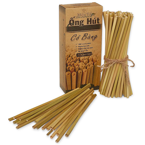 Grass straws