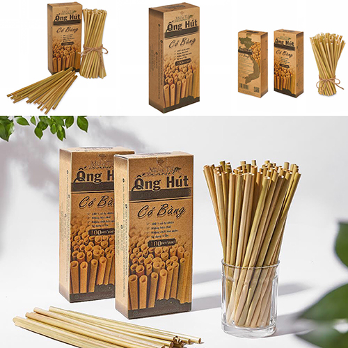 Grass straws