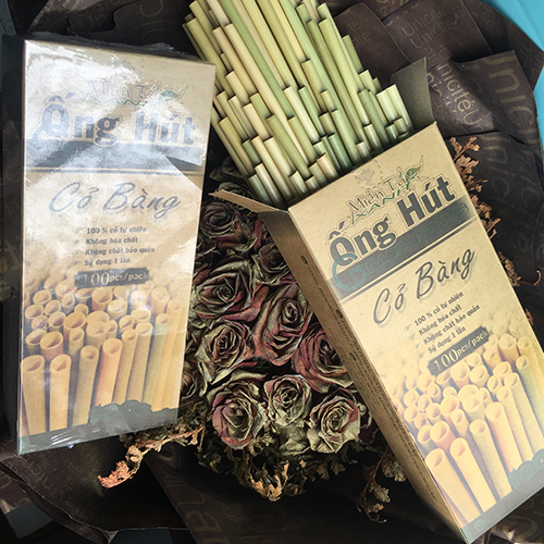 Grass straws