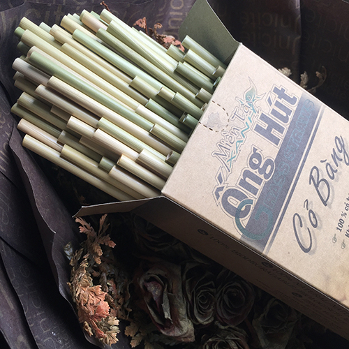 Grass straws