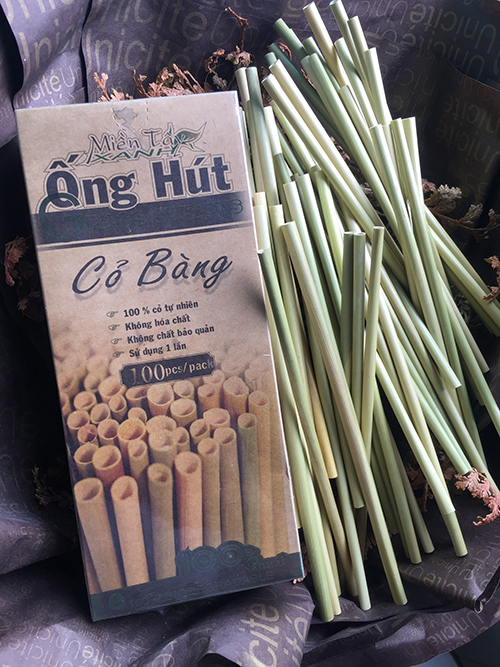 Grass straws