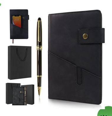 Leather notebook