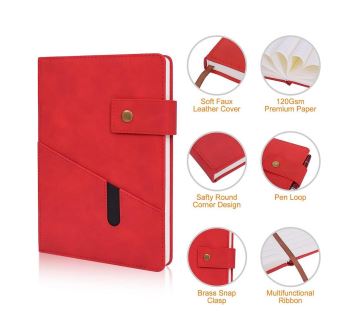 Leather notebook