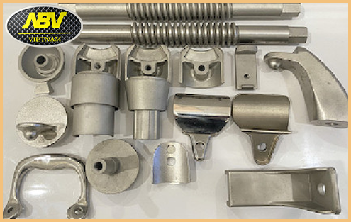 Processing detailed products and metal components