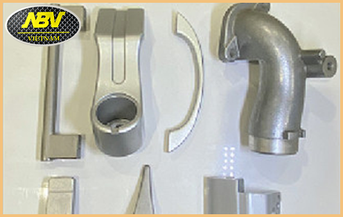 Processing detailed products and metal components