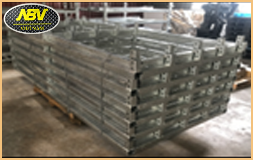 Hot-dip galvanized surface treatment