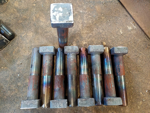Hot forging product