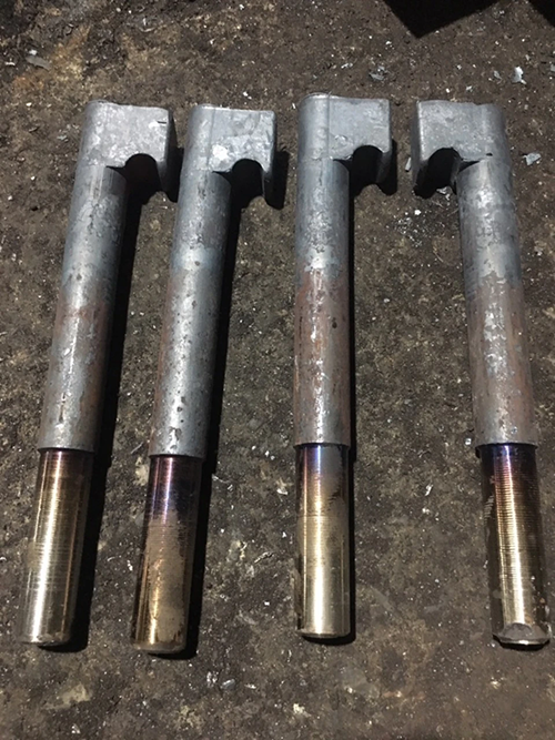 Hot forging product