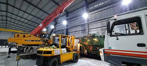 Forklift rental and crane rental
