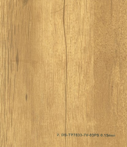 Wood grain PVC panel