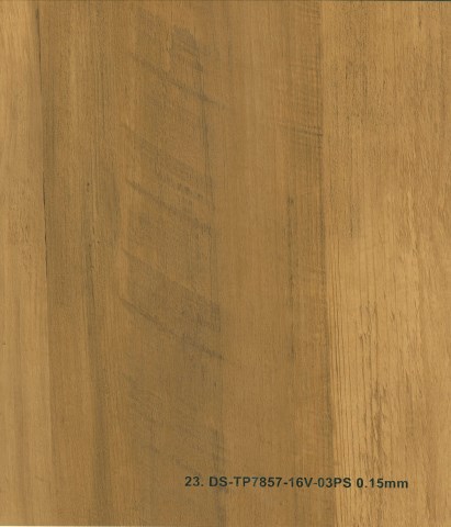 Wood grain PVC panel
