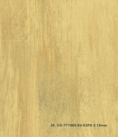Wood grain PVC panel