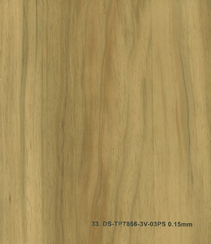 Wood grain PVC panel