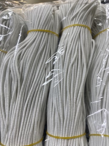 Round button hole elastic band