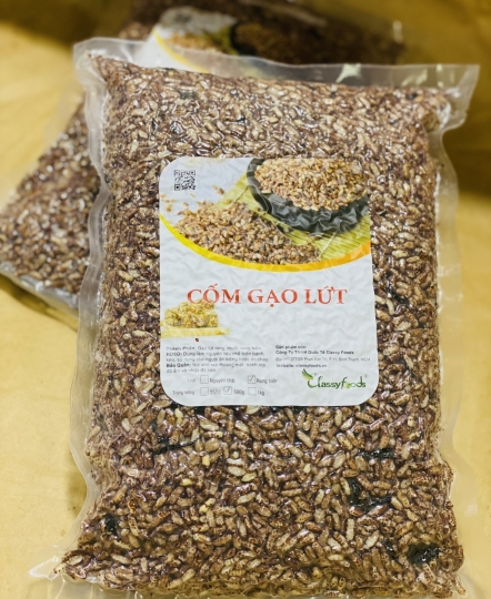 Seasoned brown rice 150gr