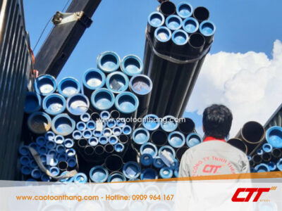 Cast steel pipe