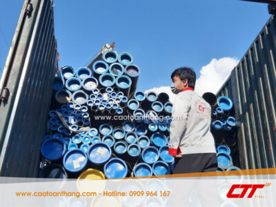 Cast steel pipe