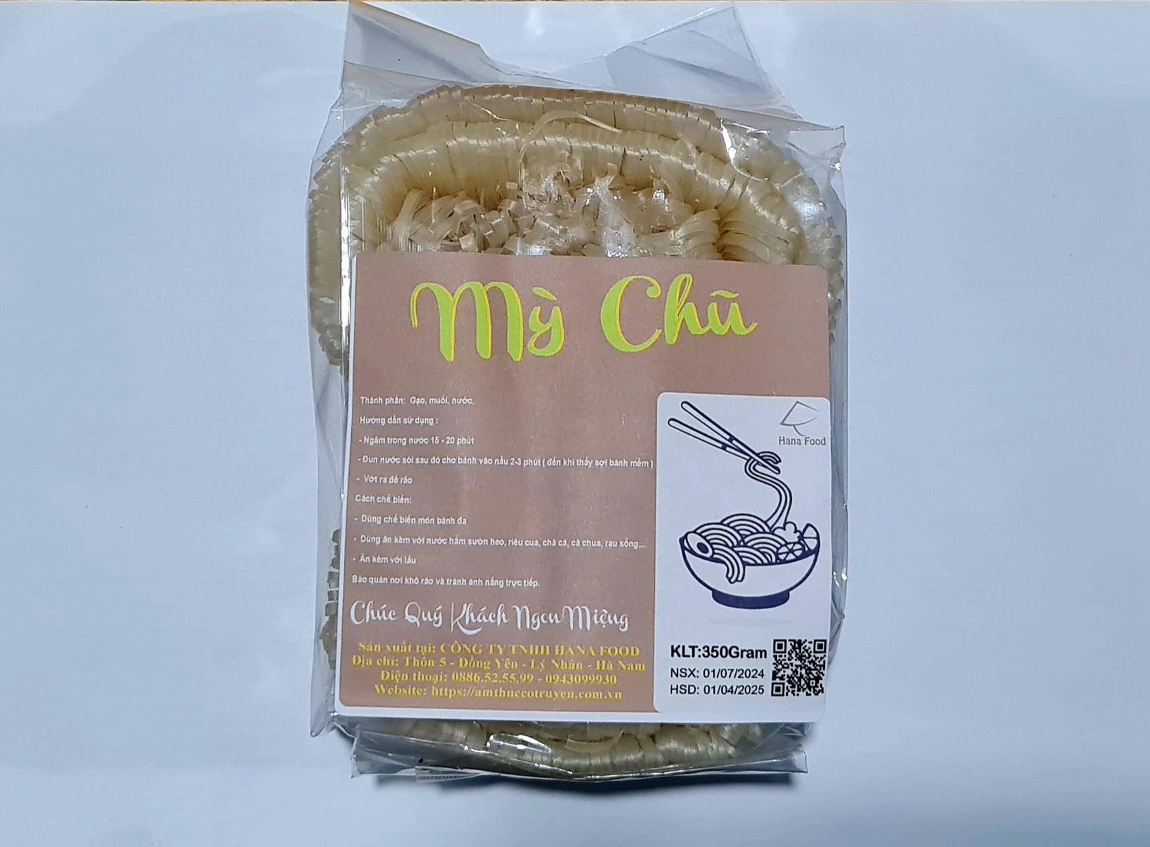 Chu rice noodles