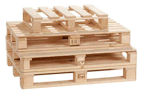 Pine wood pallet