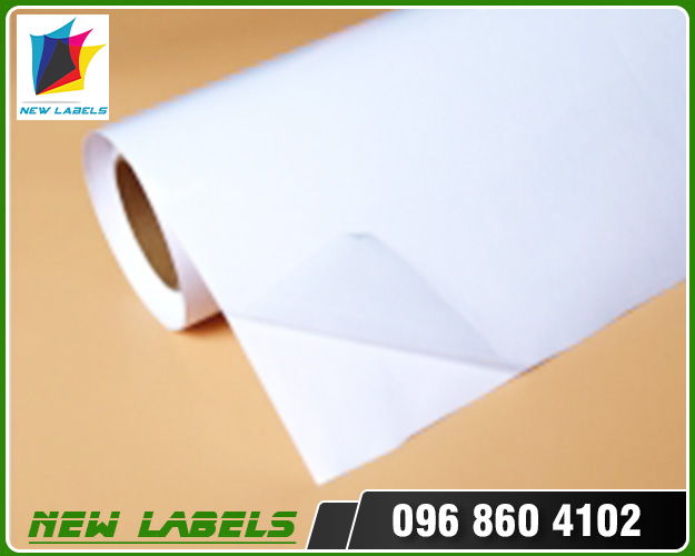 PE - clear gloss - acrylic - white backing - glassin (SE8431-F)