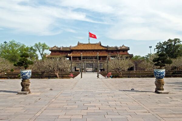 Imperial citadel of Hue city