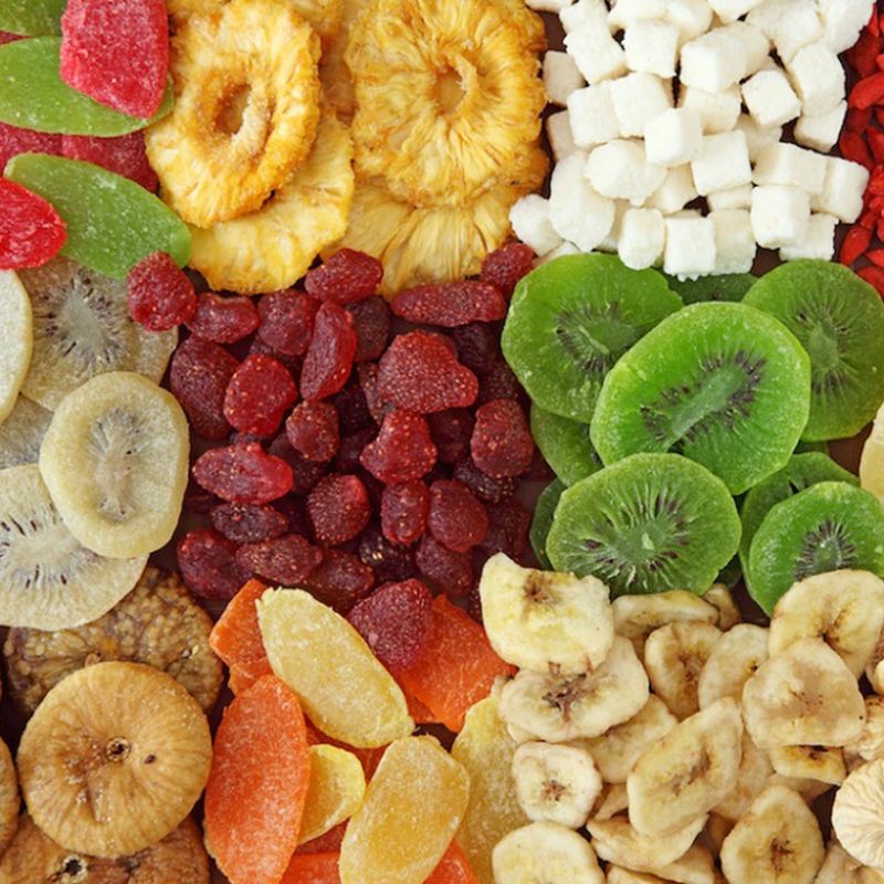 Soft dried fruit