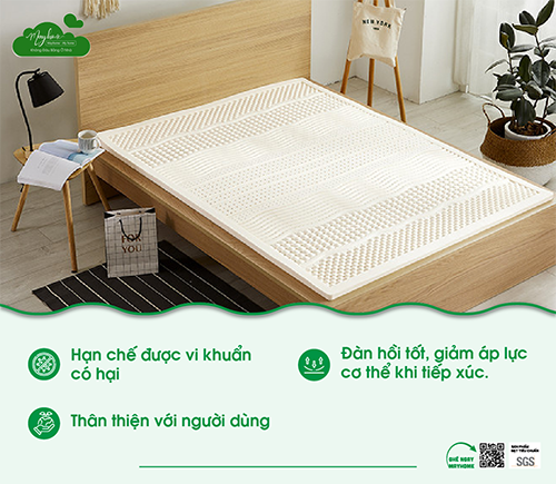 Natural latex mattress