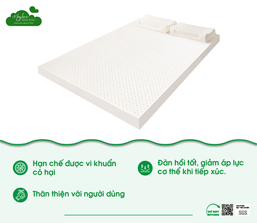 Natural latex mattress