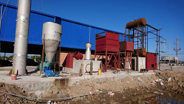Exhaust gas treatment system