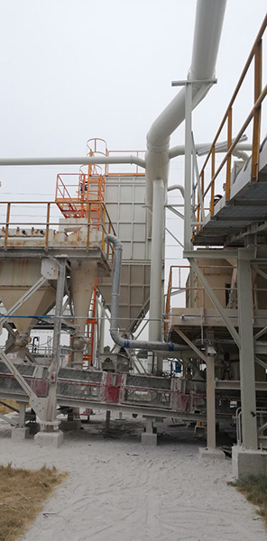 Dust treatment system