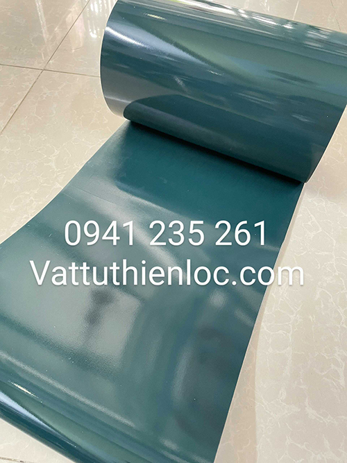 Green PVC conveyor - 3mm