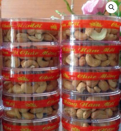 Roasted salted cashew nuts