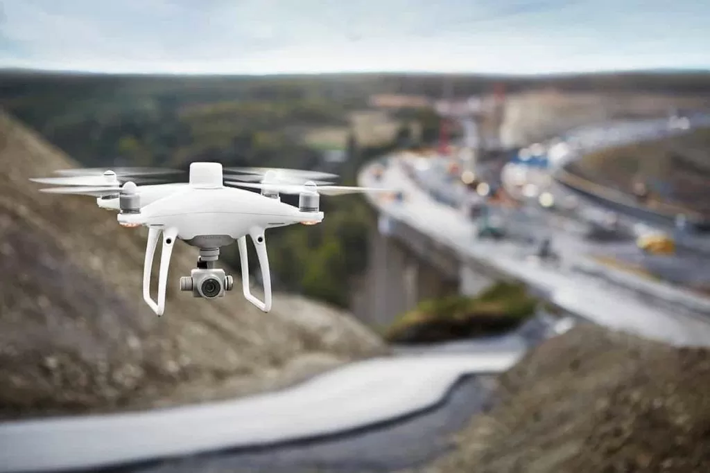 Topographical survey via Flycam