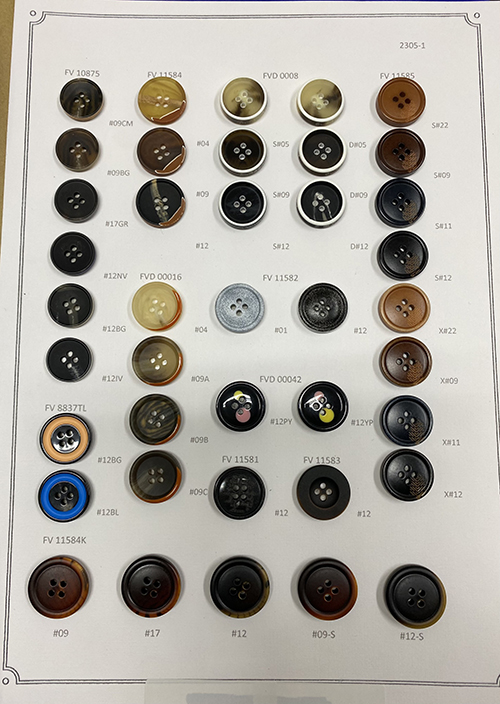 Garment buttons