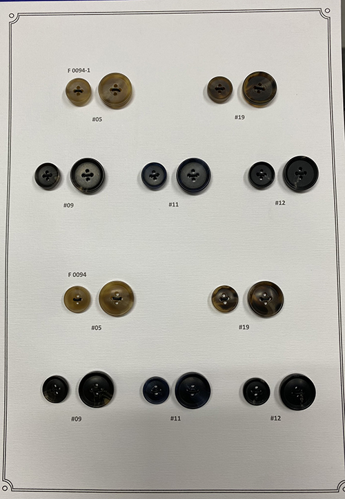 Garment buttons