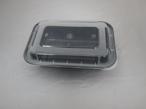 Plastic microwave container food