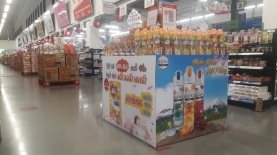 Construction in supermarket