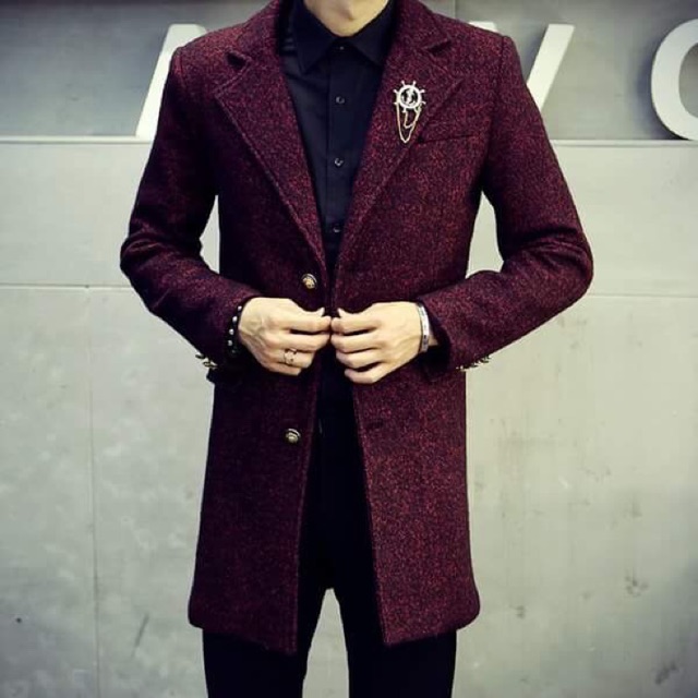 Men fleece coat