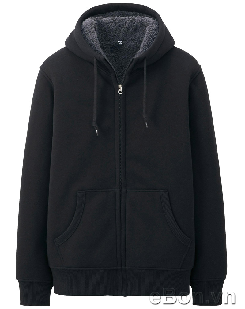 Unisex fleece hoodie jacket