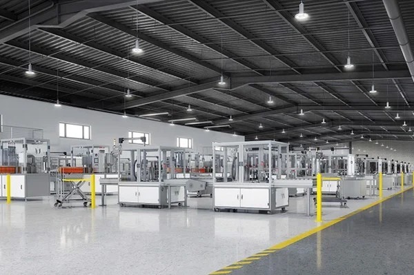 Industrial lighting repair and retrofitting